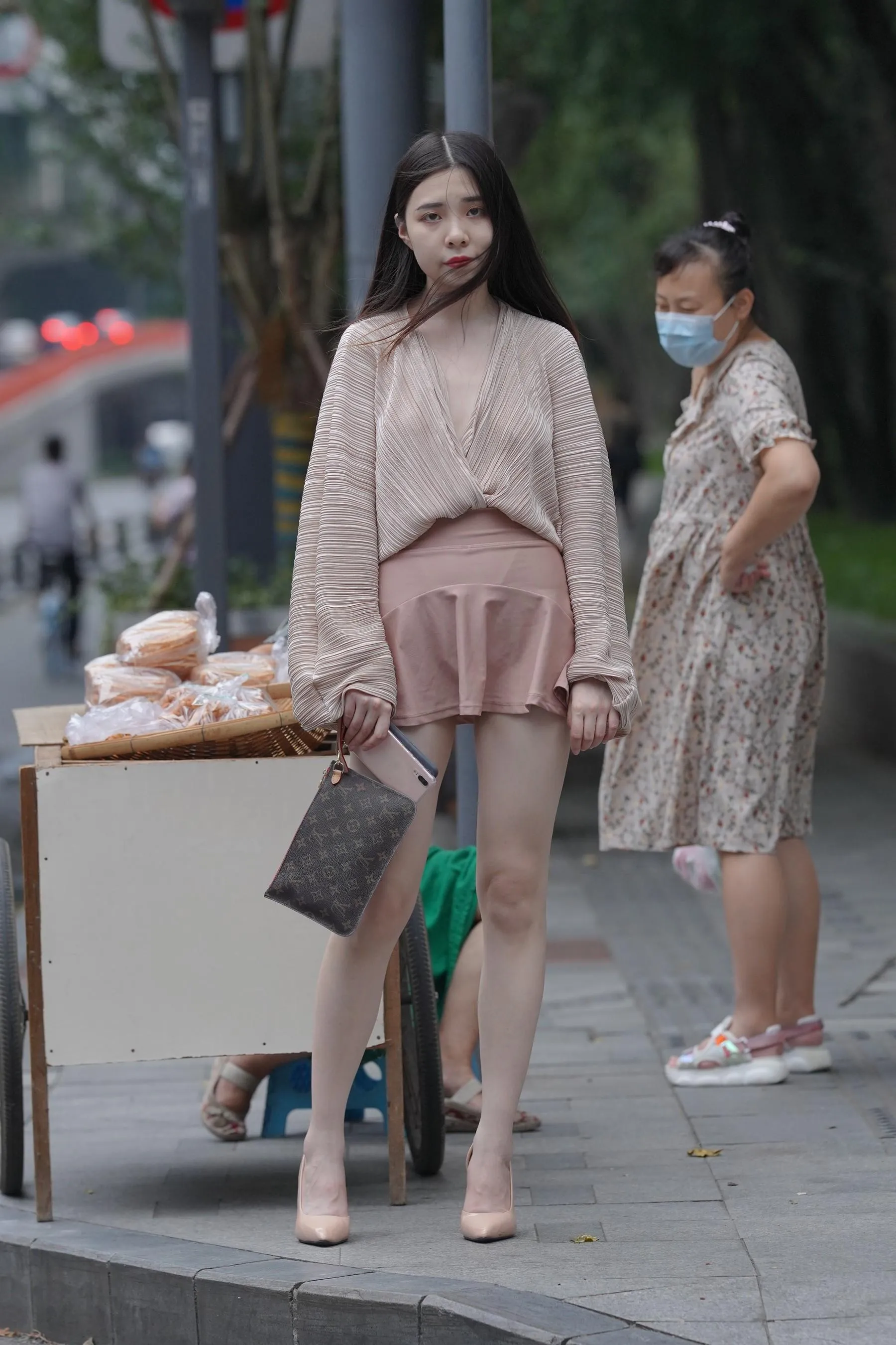 魔镜街拍 NO.167 可爱的粉色短裙小姐姐 [495P]插图8